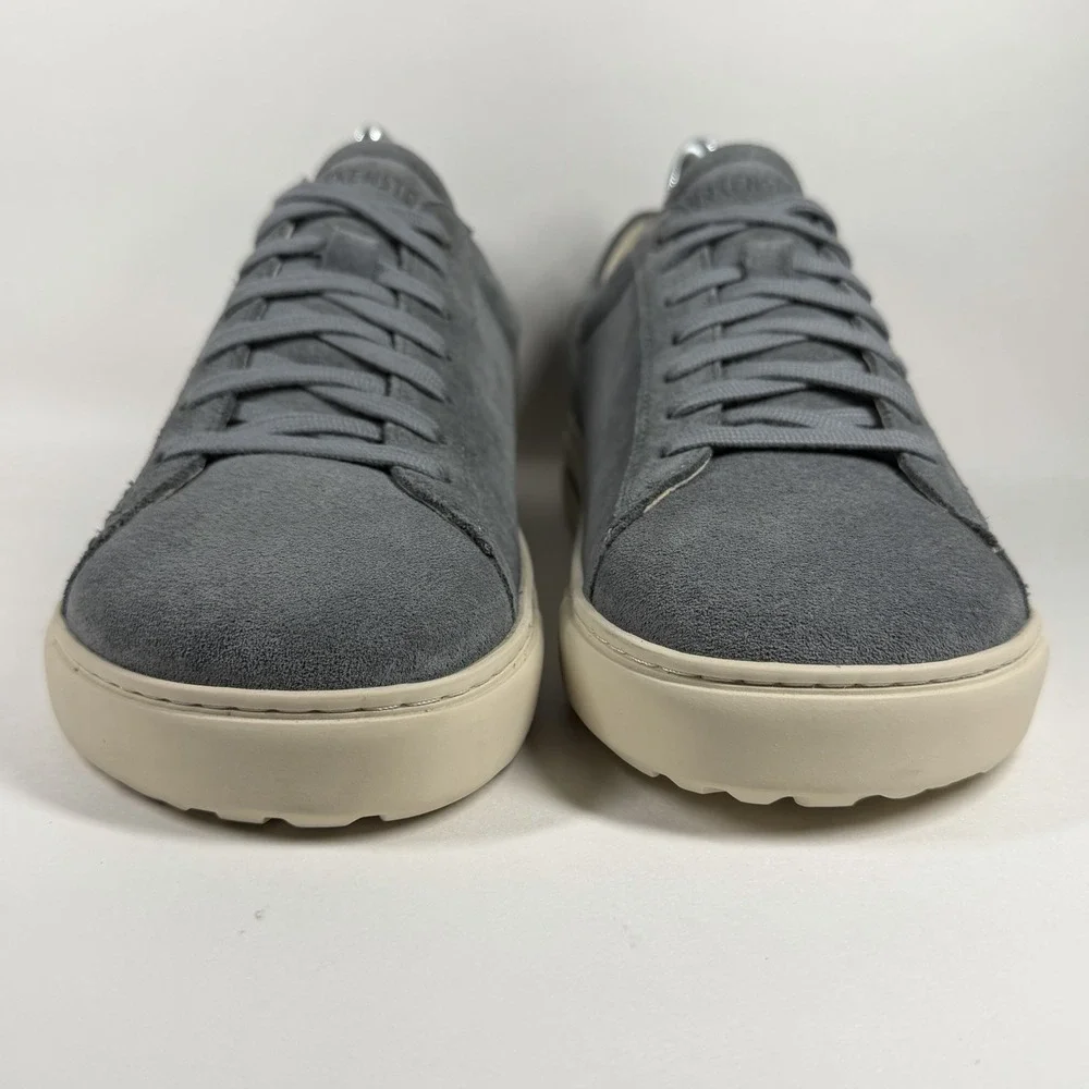 Birkenstock Size 41 / W 10 /‎ M 8 Blue Suede Bend Low Lace Up Sneaker Shoes